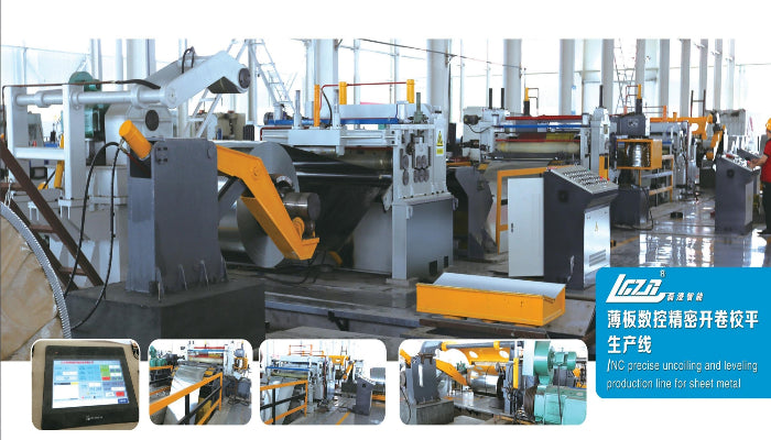 Thin Plate CNC Precision Unwinding and Leveling Production Line