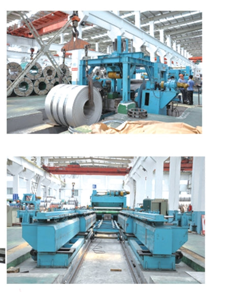 thicker-gauge steel plates uncoiler and leverling cutting line
