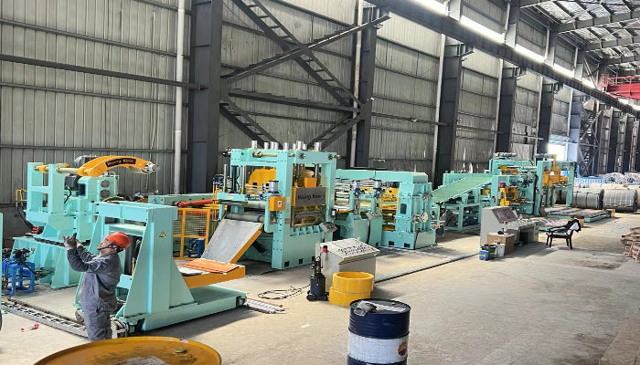 Thin Sheet CNC High-Speed Precision Uncoiling, Leveling, Cut-to-Length Flying Shear Production Line