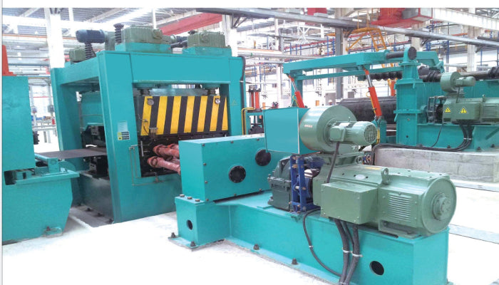 thicker-gauge steel plates uncoiler and leverling cutting line